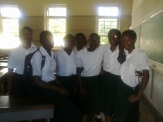 My form 2 West class at Mutare Girls High School